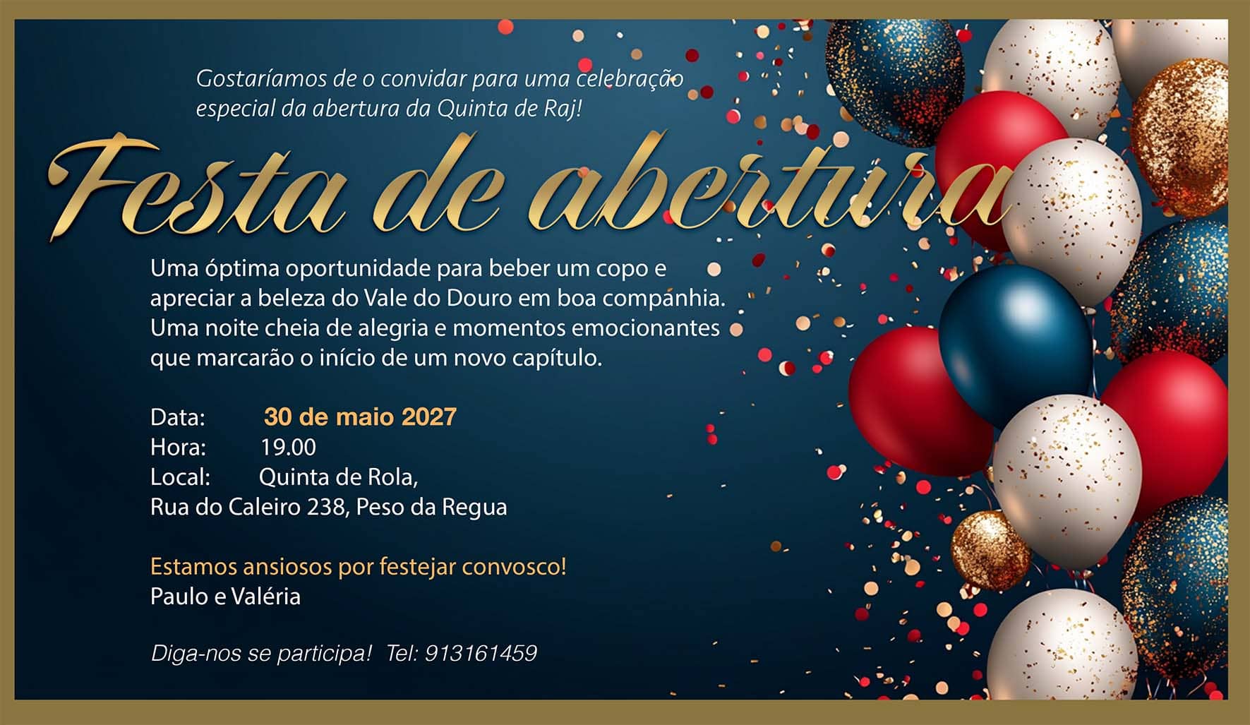 Festa de abertura